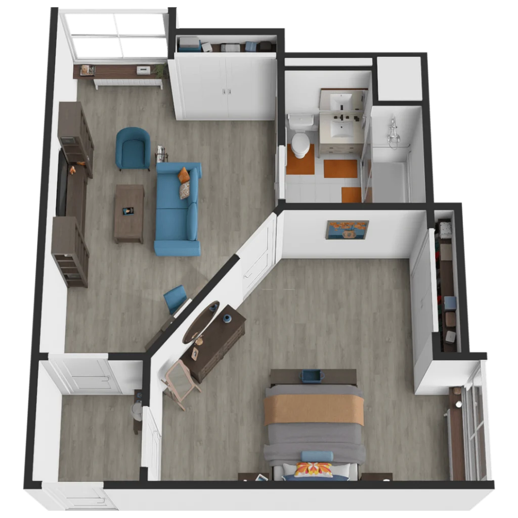 Sodalis Pensacola | One Bedroom Deluxe